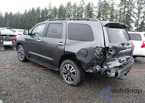 2015 Toyota Sequoia Limited 5.7L V8 from USA, damaged, VIN 5TDJW5G10FS123432